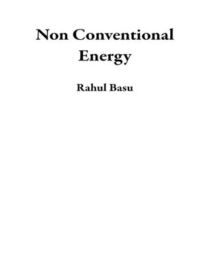 cover image of Non Conventional Energy